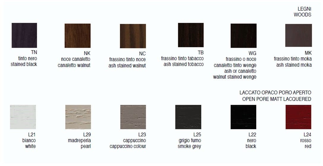 Консоль из дерева и стекла Pacini & Cappellini Aaron ARCH-00140081 - Вид №3