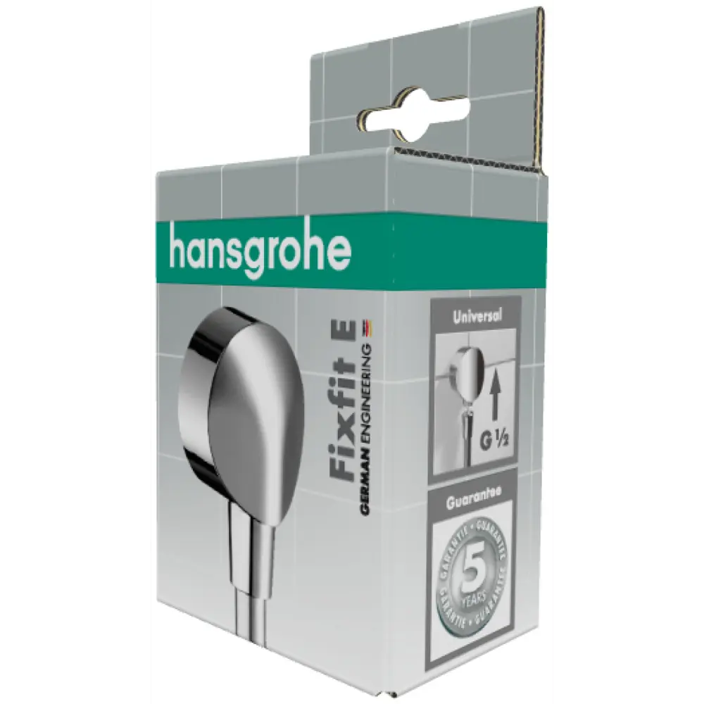 Подключение для душевого шланга Hansgrohe FixFit цвет хром STLM-2086041 - Вид №9
