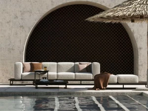 Domkapa Садовый диван из модульной ткани Copacabana