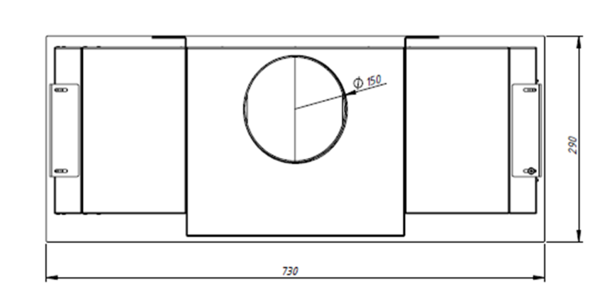 5354592 Вытяжка полновстраиваемая Akpo WK-6 Neva glass серебристый/белый STDN-0014906 - Вид №12