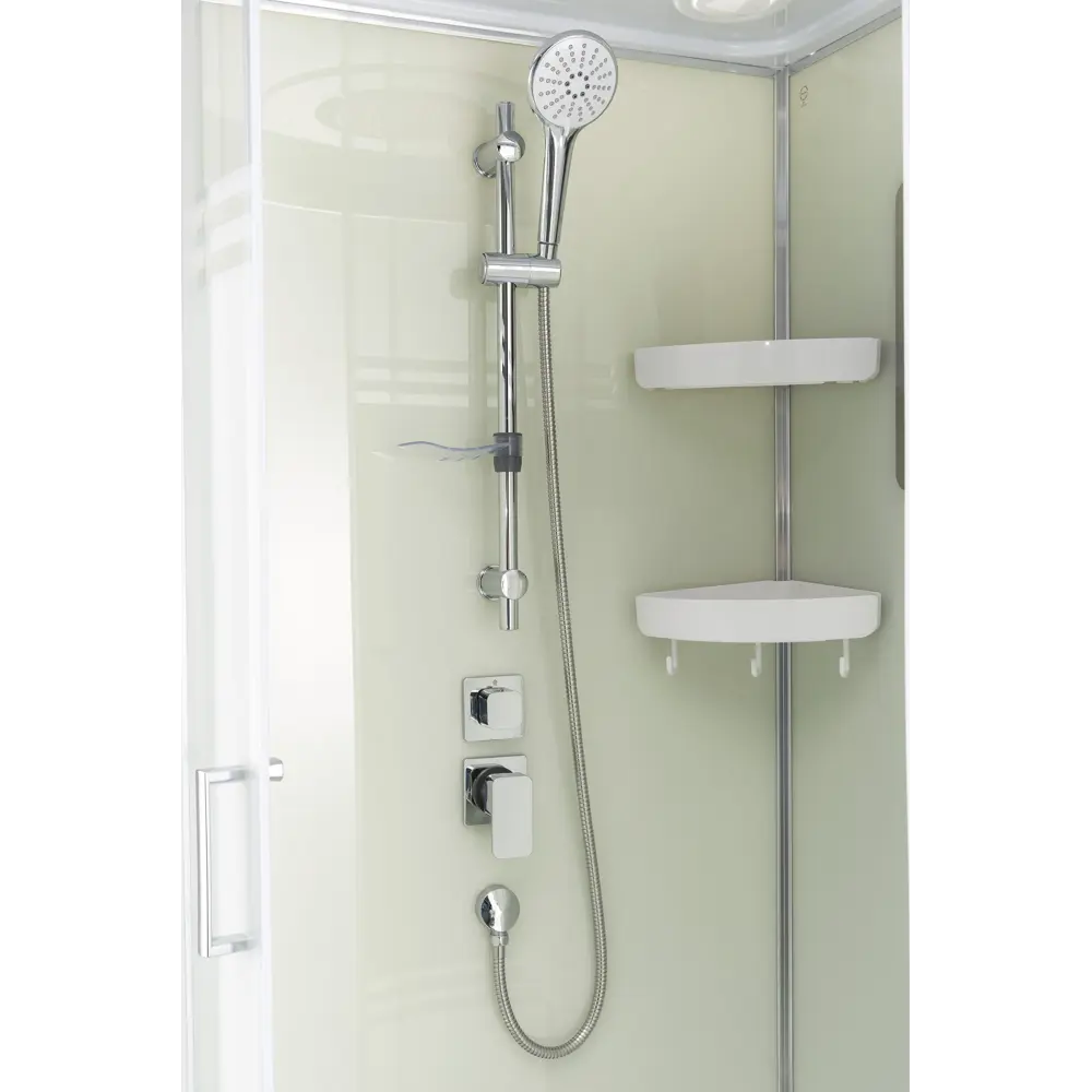 Душевая кабина Sensea Aurora 1/4 круга низкий поддон 100х100 см STLM-2138273 - Вид №11