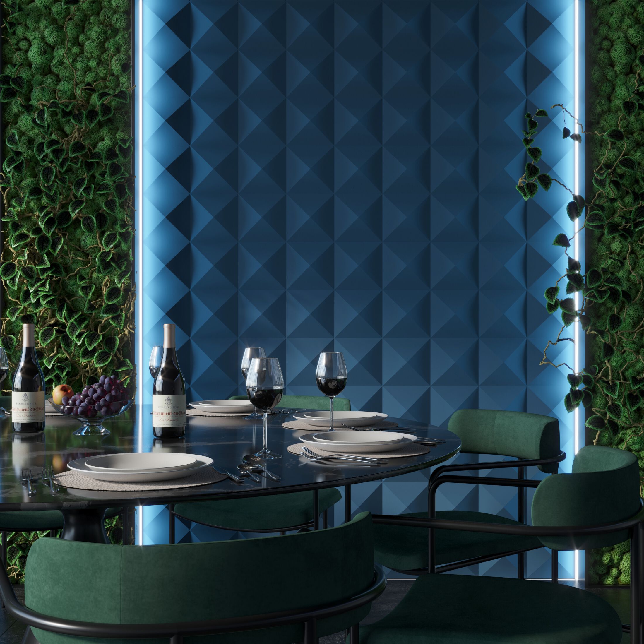 Трехмерное гипсовое покрытие WallDeco M-Modern ARCH-00114335 - Вид №2