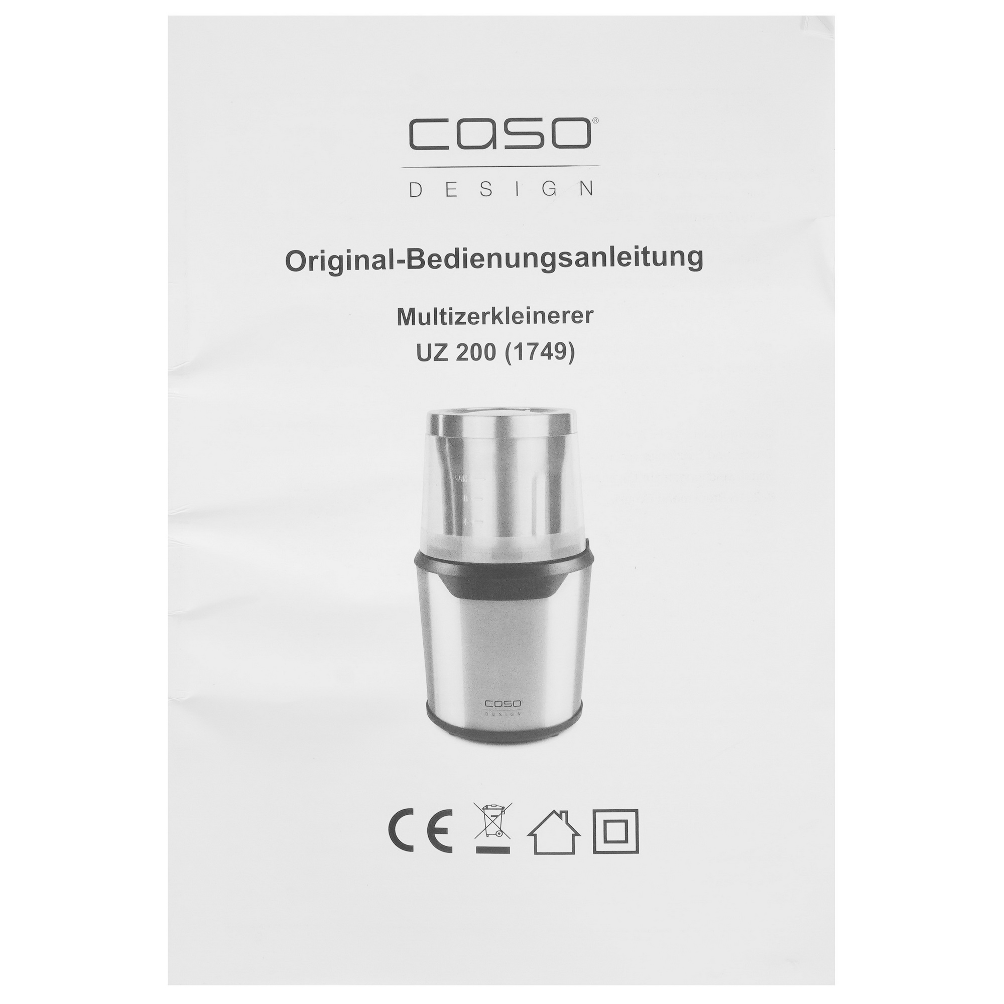 8195796 Измельчитель  CASO UZ 200 серебристый STDN-0074442 - Вид №7