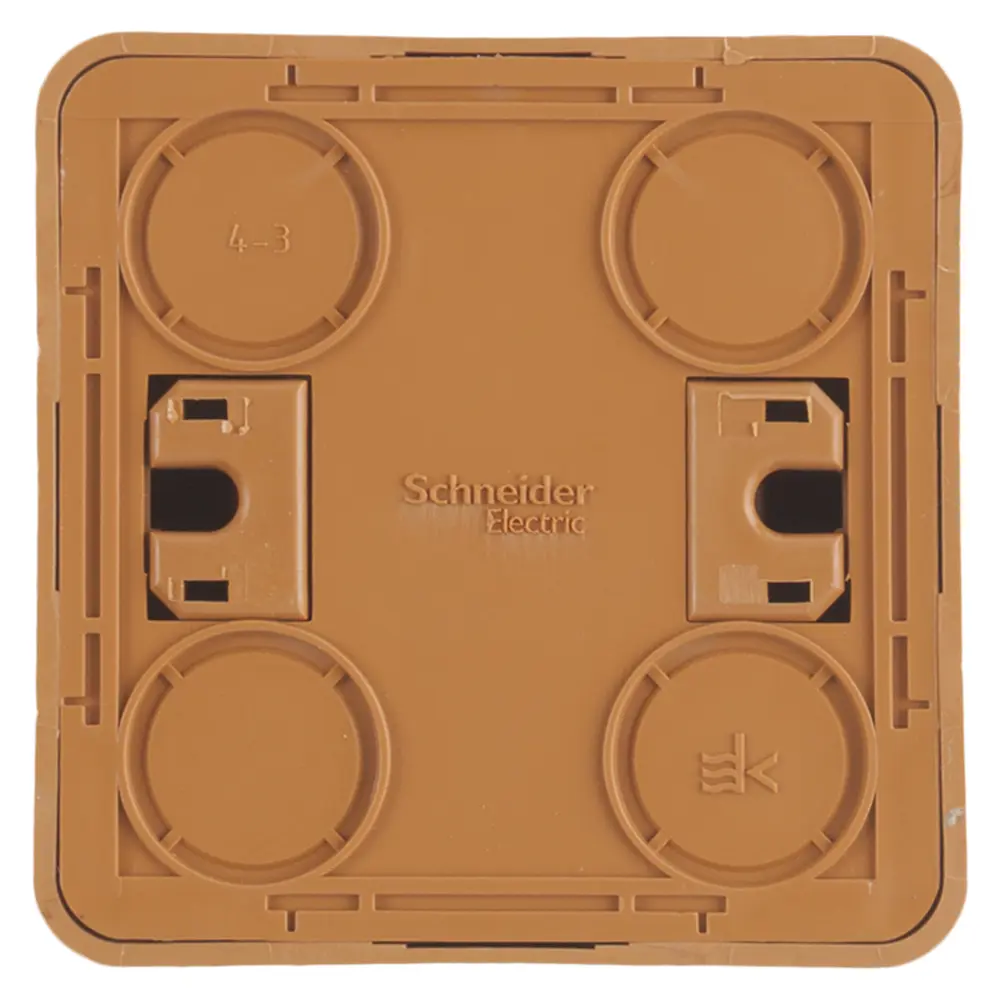 Выключатель Schneider Electric Этюд 1 клавиша с подсветкой цвет бук STLM-2065468 - Вид №2