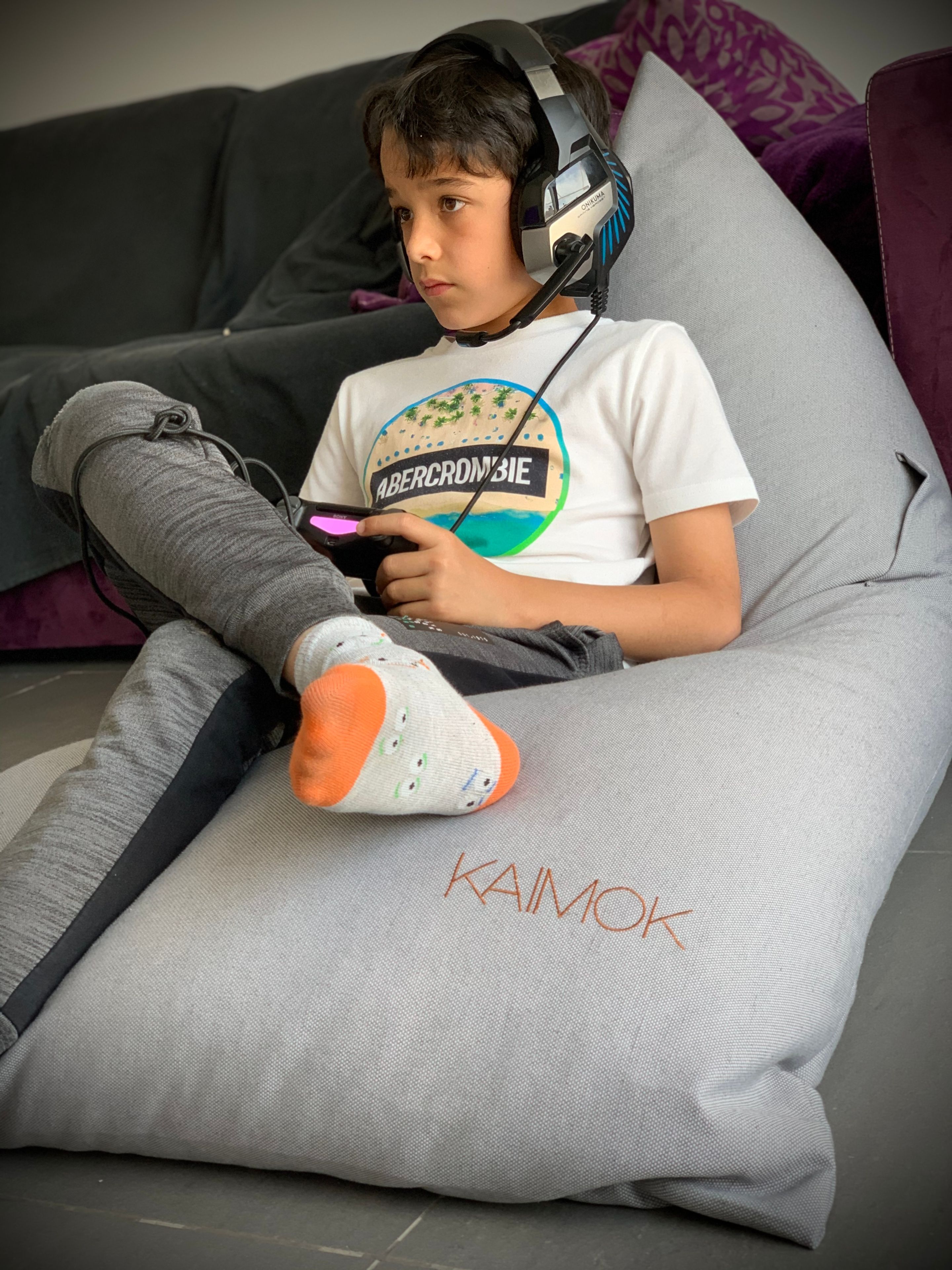 Кресло-мешок из ткани Kaimok оттоманка для внутреннего и наружного применения ARCH-00028192 - Вид №10