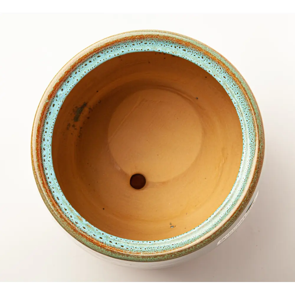 Горшок цветочный Gonchar Скарлет №1 Люкс ø28 h31 v19 л керамика голубой STLM-2118407 - Вид №1