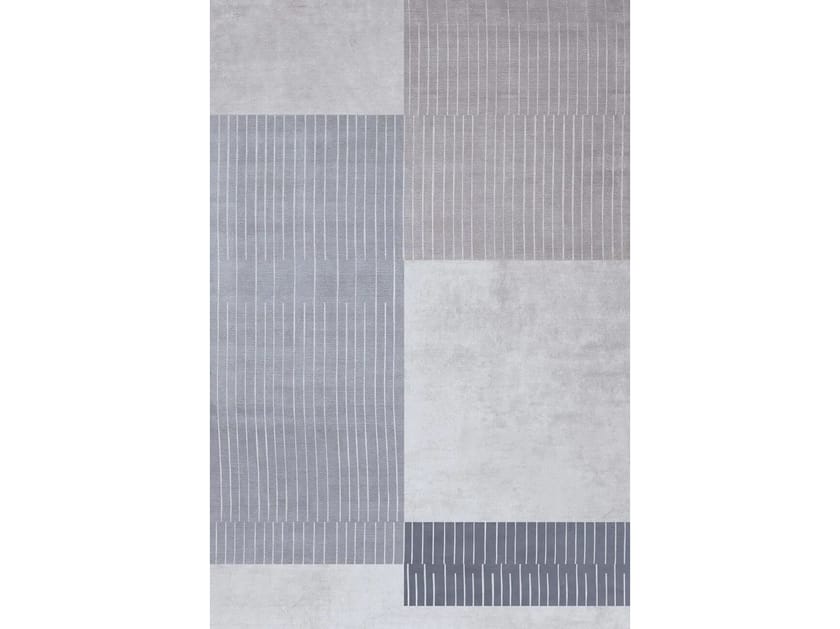 Ковер ручной работы из шерсти и бамбука Sirecom Tappeti бесплатно ARCH-00031069