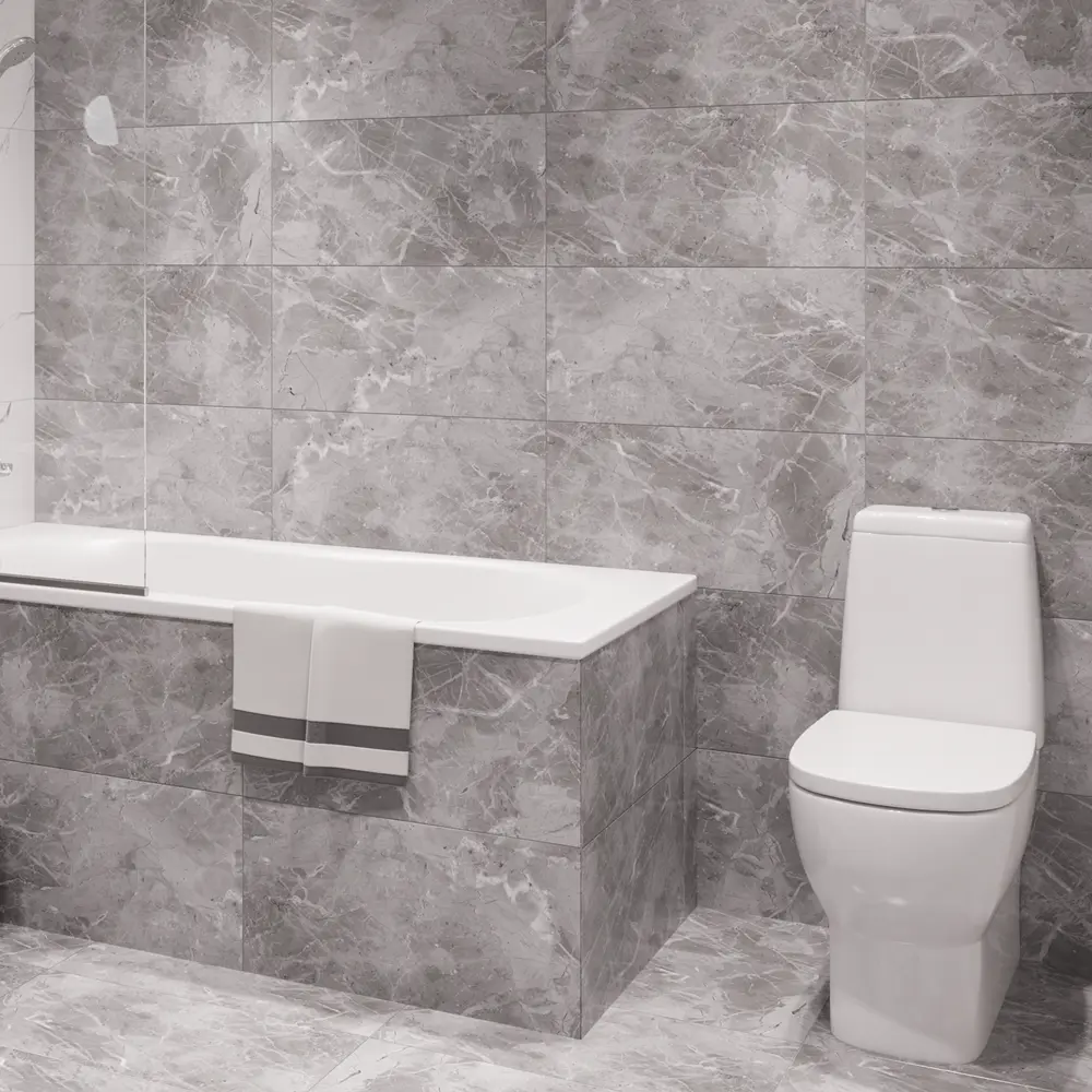 Керамогранит Grasaro Softmarble 30x60 см 1.08 м² лаппатированный цвет серый STLM-2068708