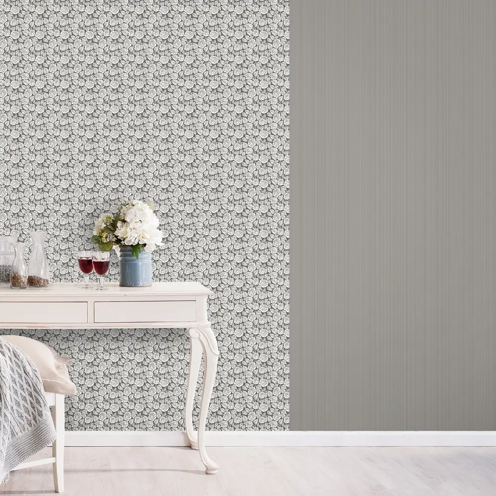 Обои виниловые Elysium Хлоя серые 0.53 м 47408 STLM-2161120 - Вид №3