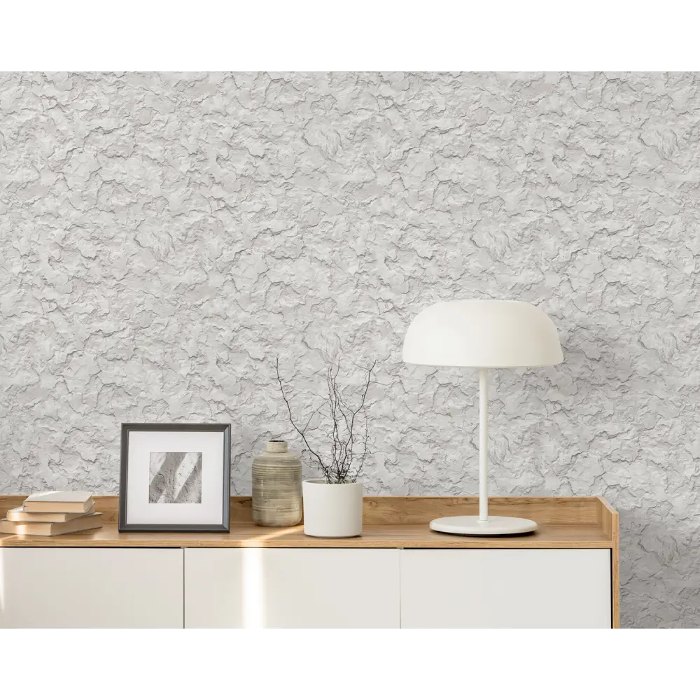 Обои флизелиновые Inspire Mineral серые 1.06 м STLM-2124738 - Вид №3
