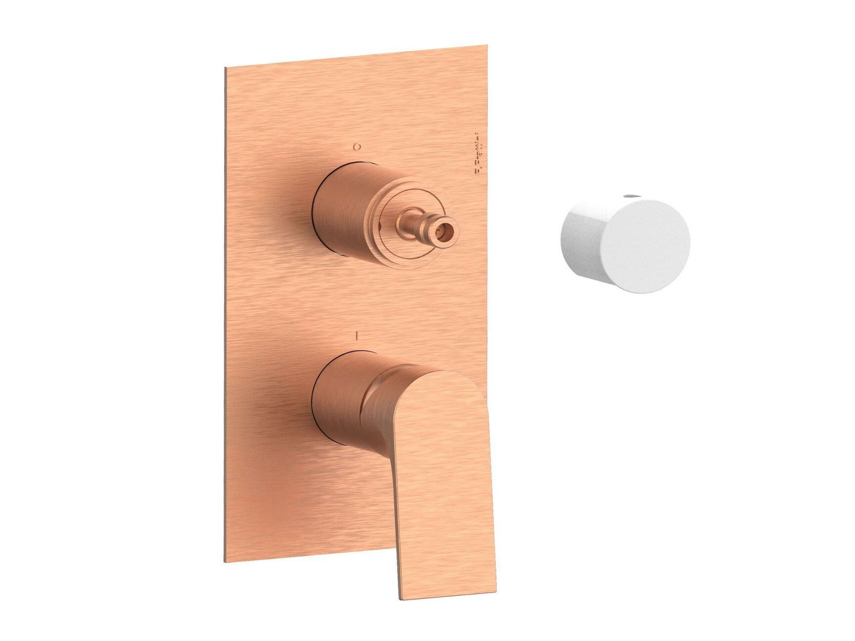 Однорычажный встраиваемый смеситель для душа с переключателем Rubinetterie Frattini Нарцисс ARCH-00114598