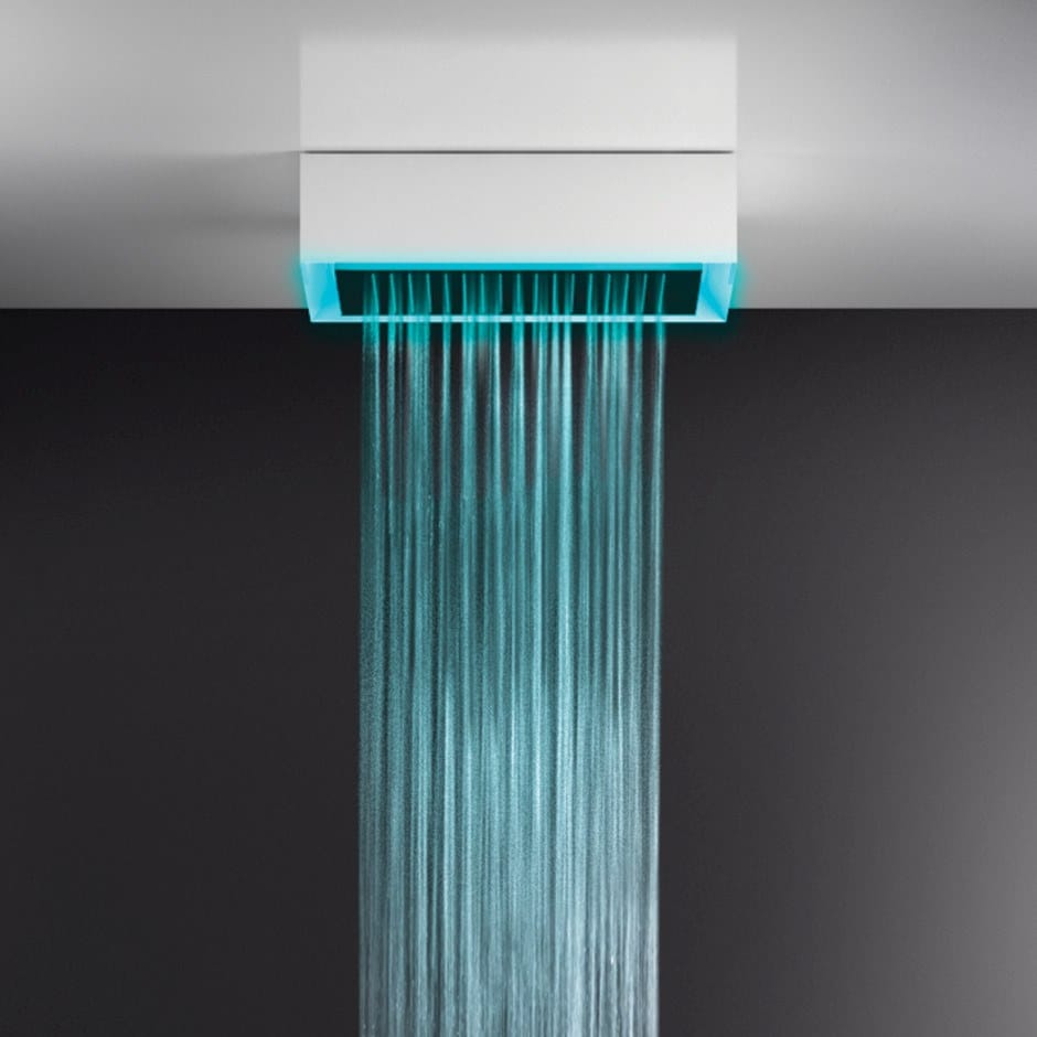 Прямоугольная потолочная душевая головка с хромотерапией Gessi Afilo ARCH-00055827 - Вид №4