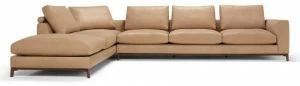 AMURA 6-местный угловой диван в коже Dorsey Am023.061+082