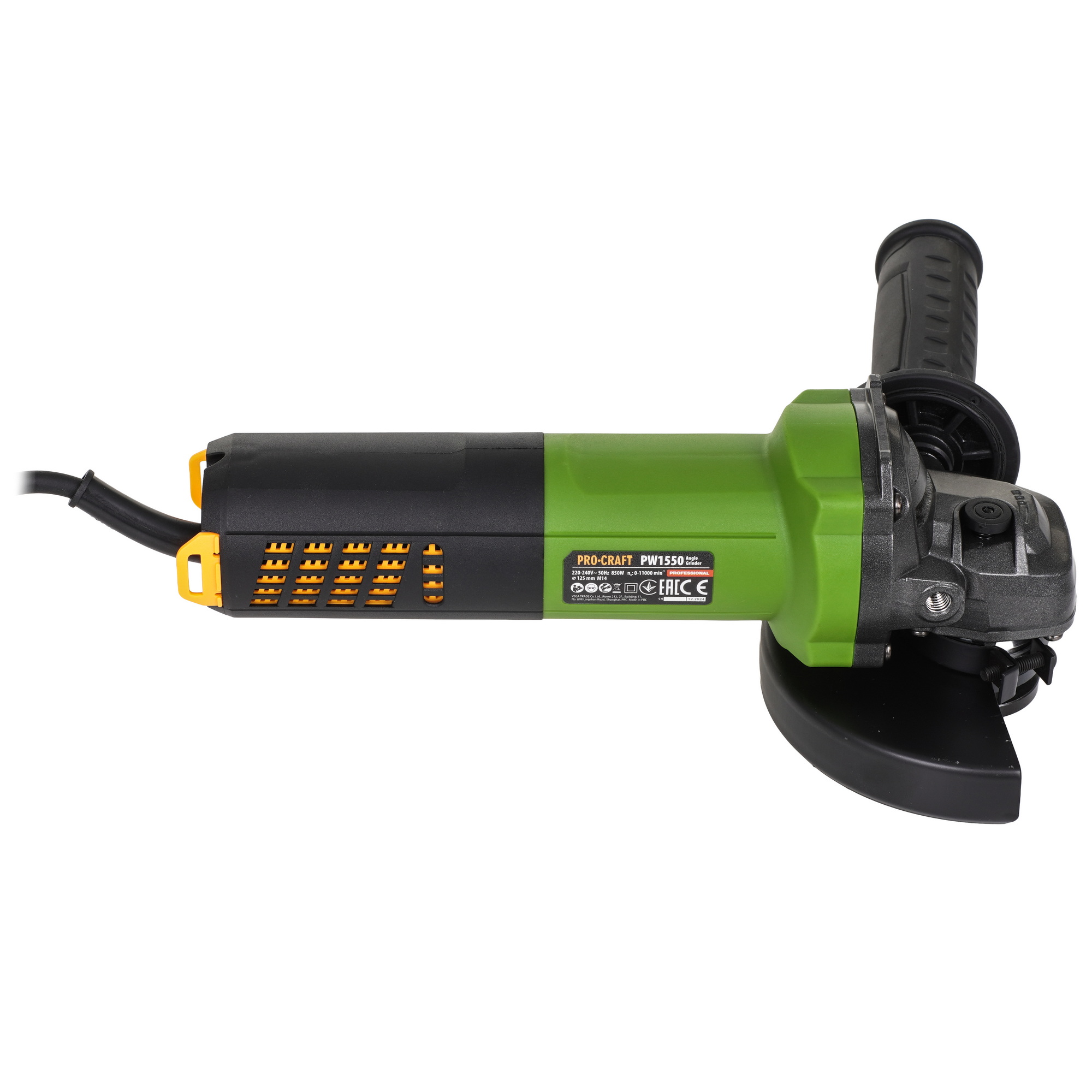 Углошлифовальная машина (УШМ) Procraft PW1550 9277882 STDN-0050261 - Вид №3