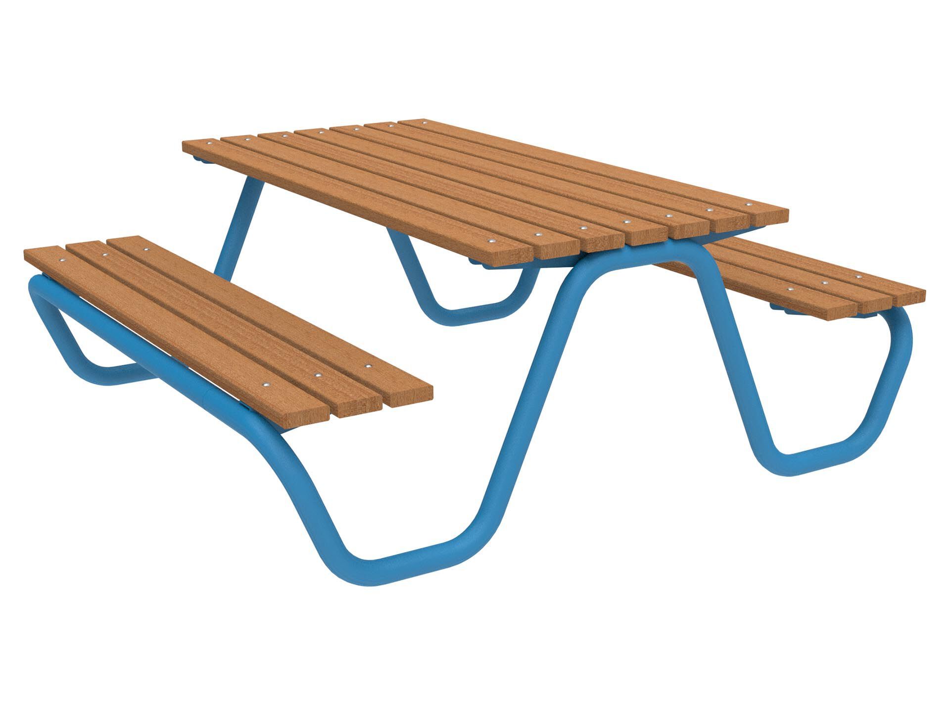 Стол для пикника со встроенными скамейками Lazzari GRAZ ARCH-00017279 - Вид №5