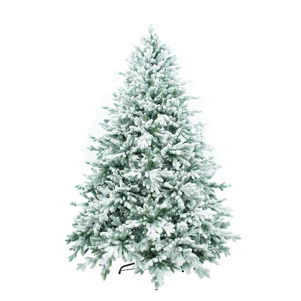 Ель новогодняя искусственная Изумрудная заснеженная 250 см BEATREES STLM-2200704