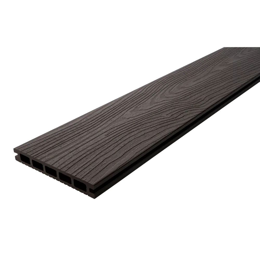 Террасная доска T-DECKS Венге 2000x150x20 мм - двусторонняя влагостойкая 89419204 STLM-1564102