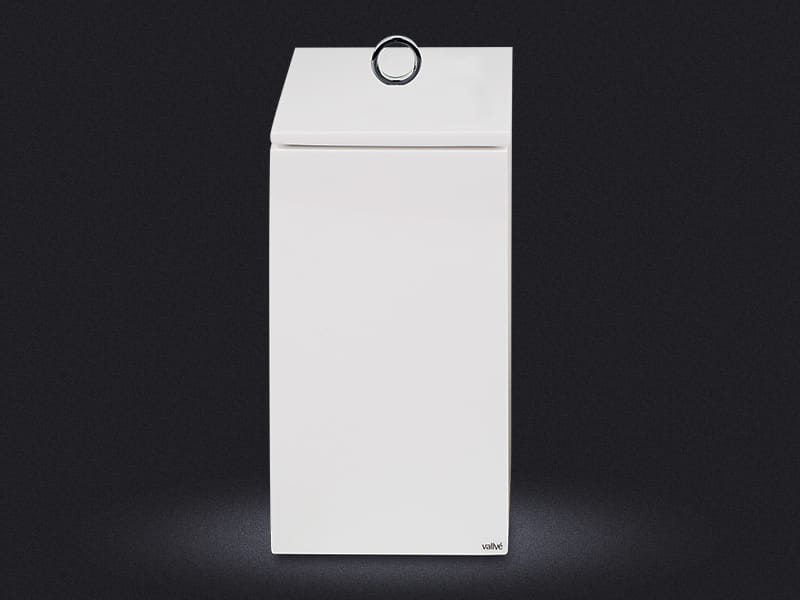 Мусорная корзина из смолы Vallvé куб ARCH-00145108 - Вид №1