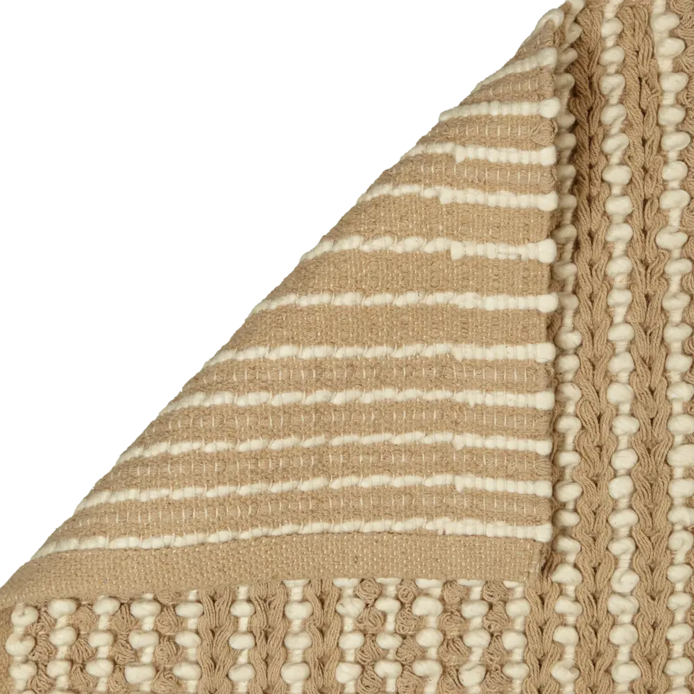 Коврик Inspire декоративный хлопок CARU 60x90 см цвет бежевый STLM-2094749 - Вид №2