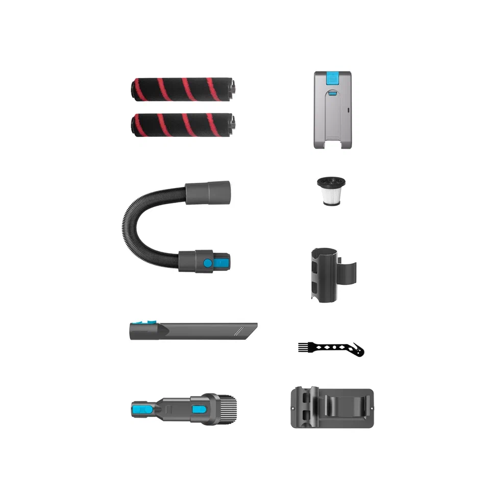 9176117 Пылесос  вертикальный  TEQQO Powerstick GLIDE BASIC  серый STDN-0048551 - Вид №7