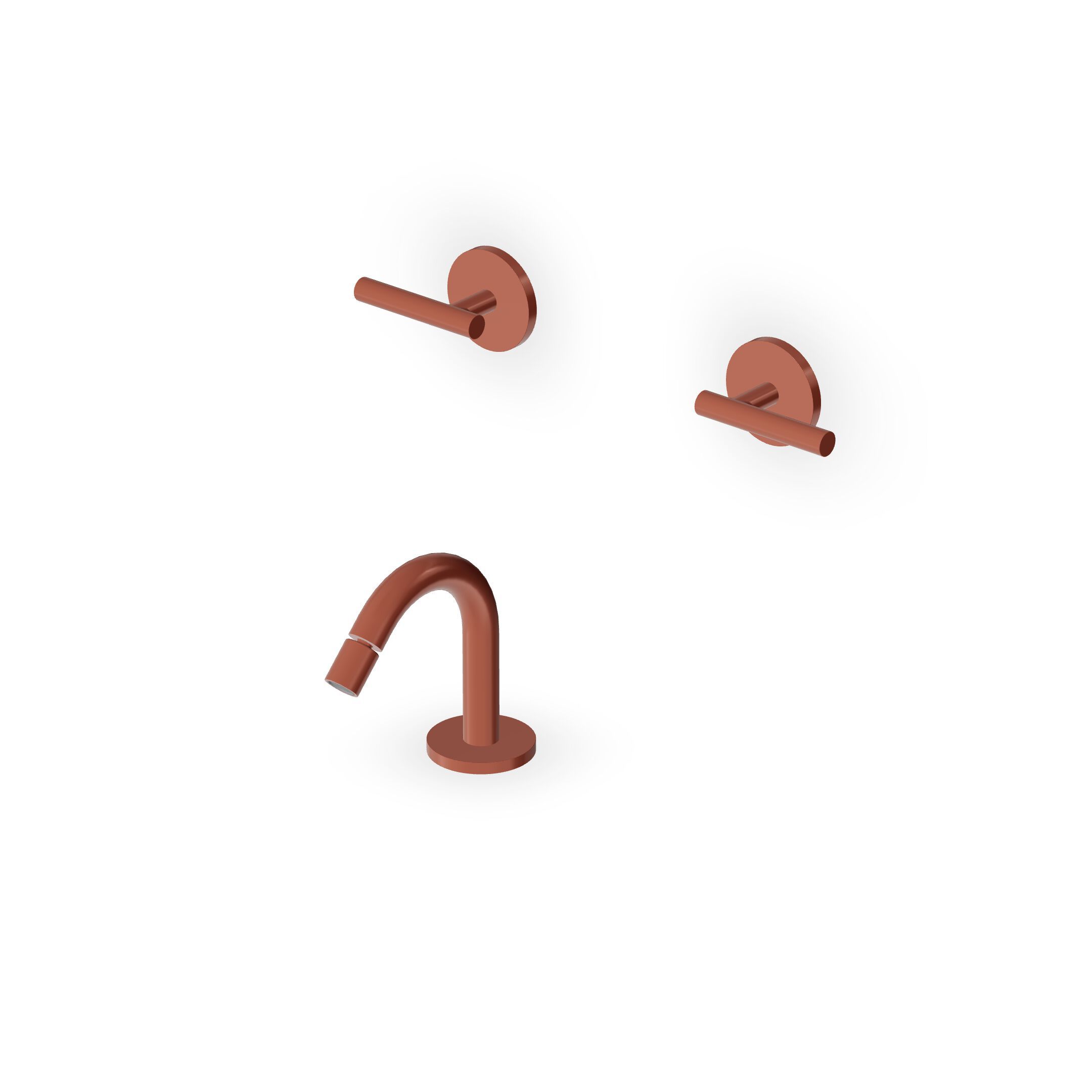 Смеситель для биде с 3 отверстиями и ограничителем расхода Zucchetti Pan S ARCH-00039679 - Вид №14