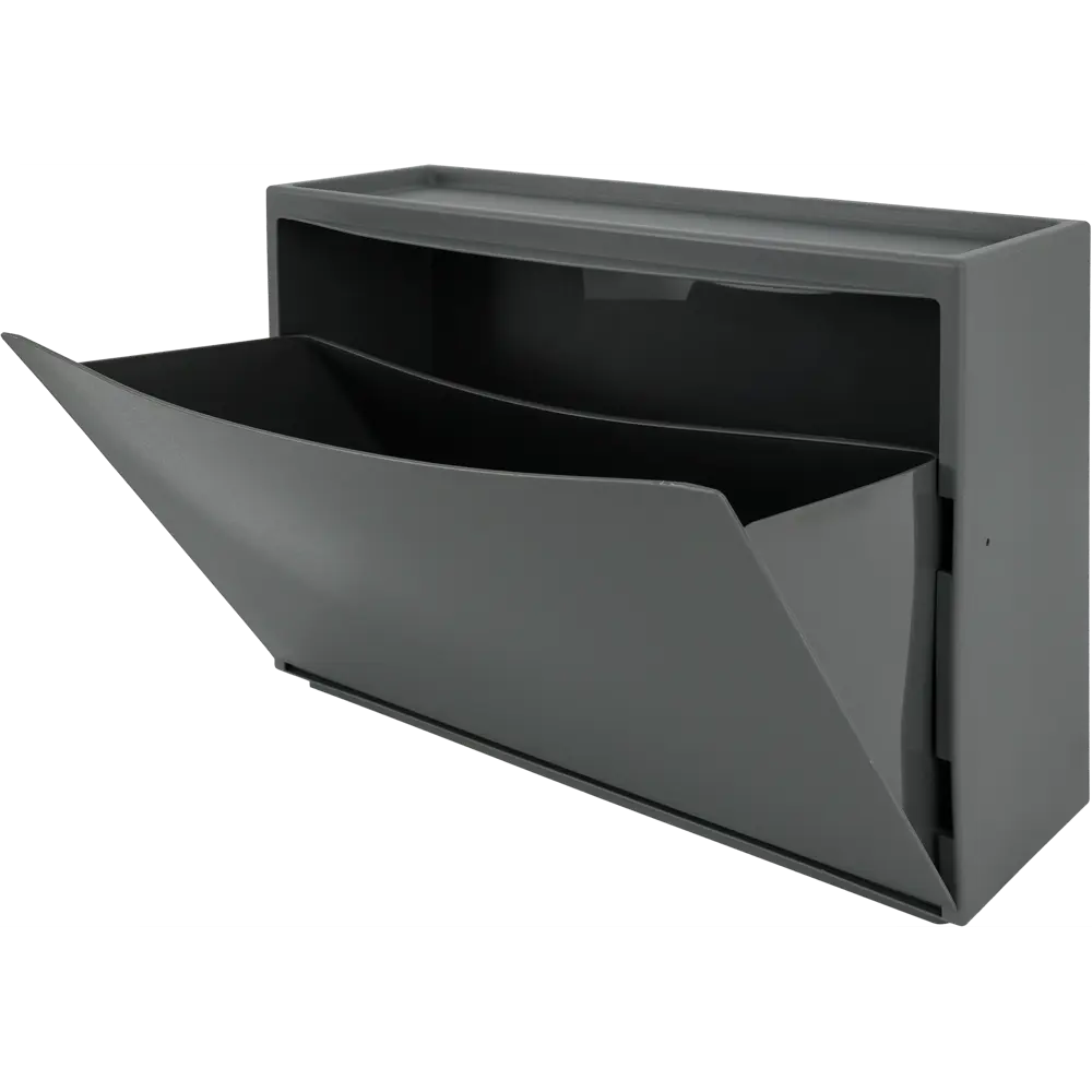 Обувница 51.2x18.5x38 см пластик цвет серый Santreyd Эконова STLM-2207680 - Вид №1