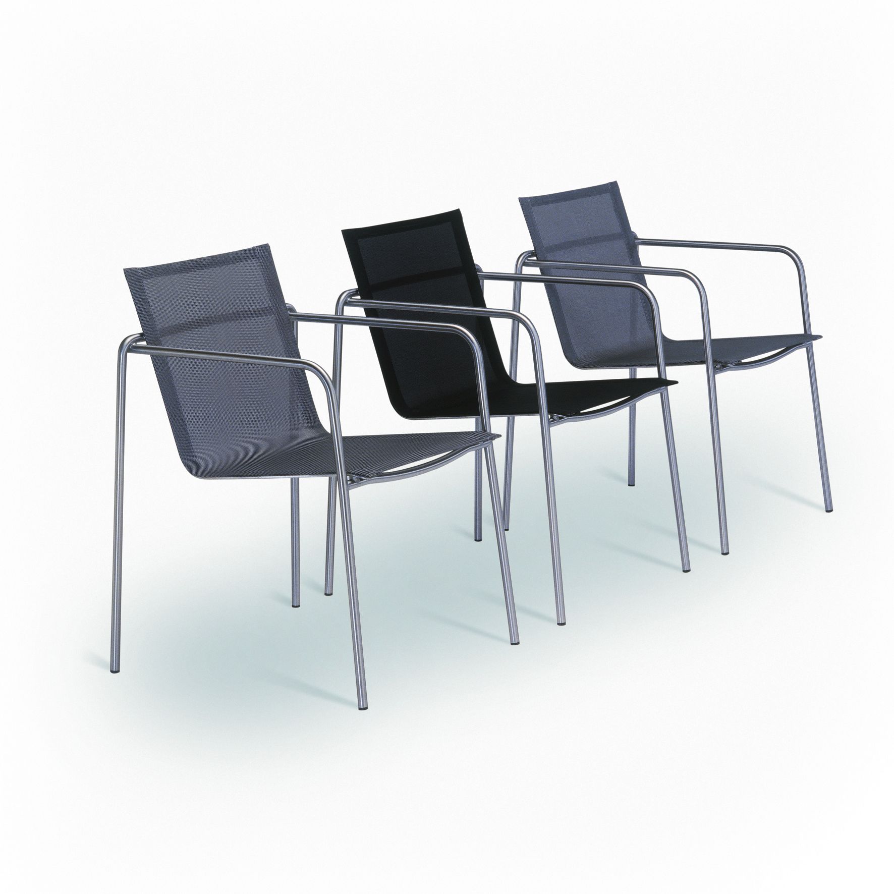 Штабелируемый садовый стул с подлокотниками FISCHER MÖBEL Taku ARCH-00022429 - Вид №12