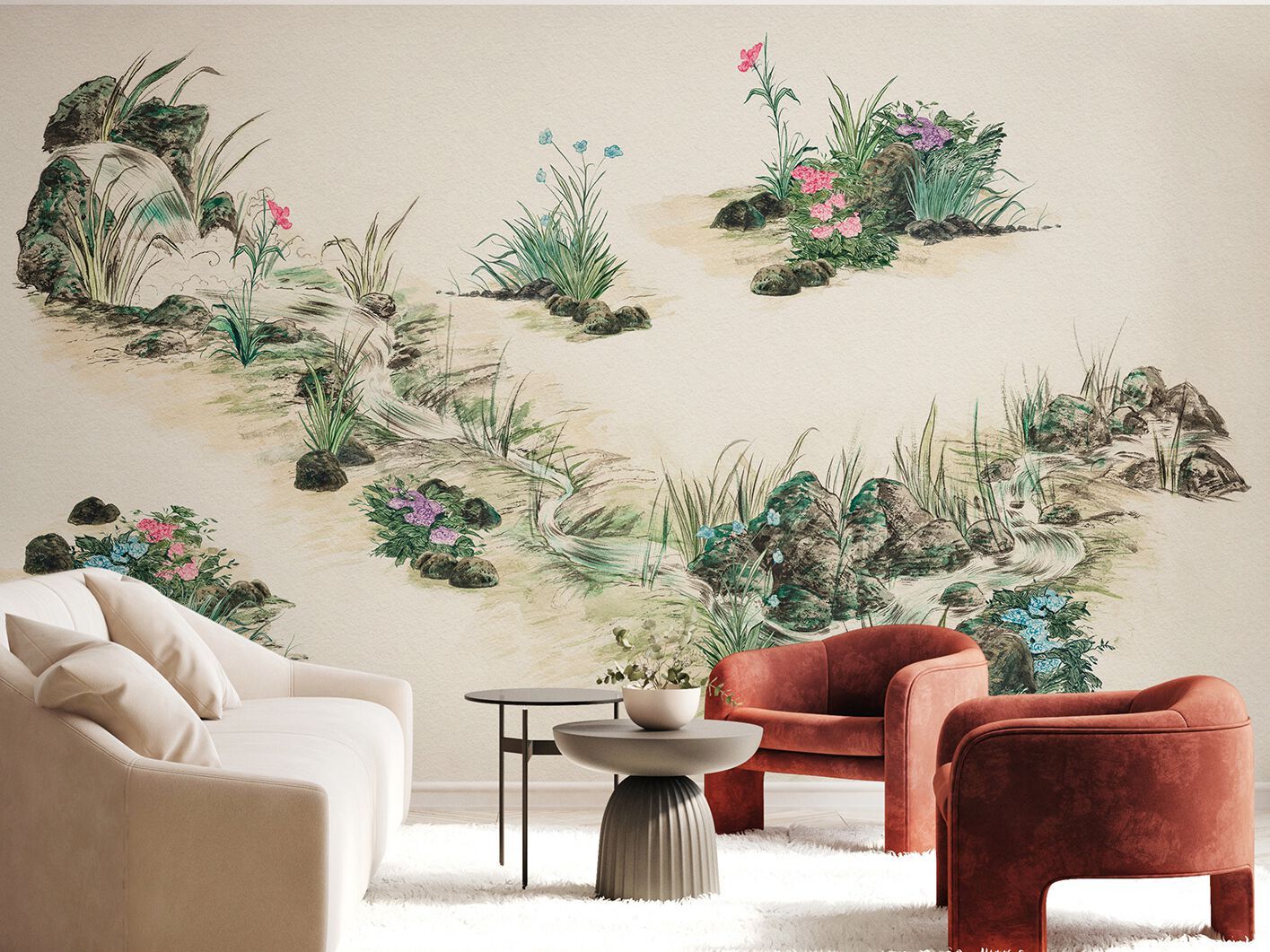 Carta da parati PVC free, eco-friendly, lavabile WallPepper MIZU ARCH-00147550