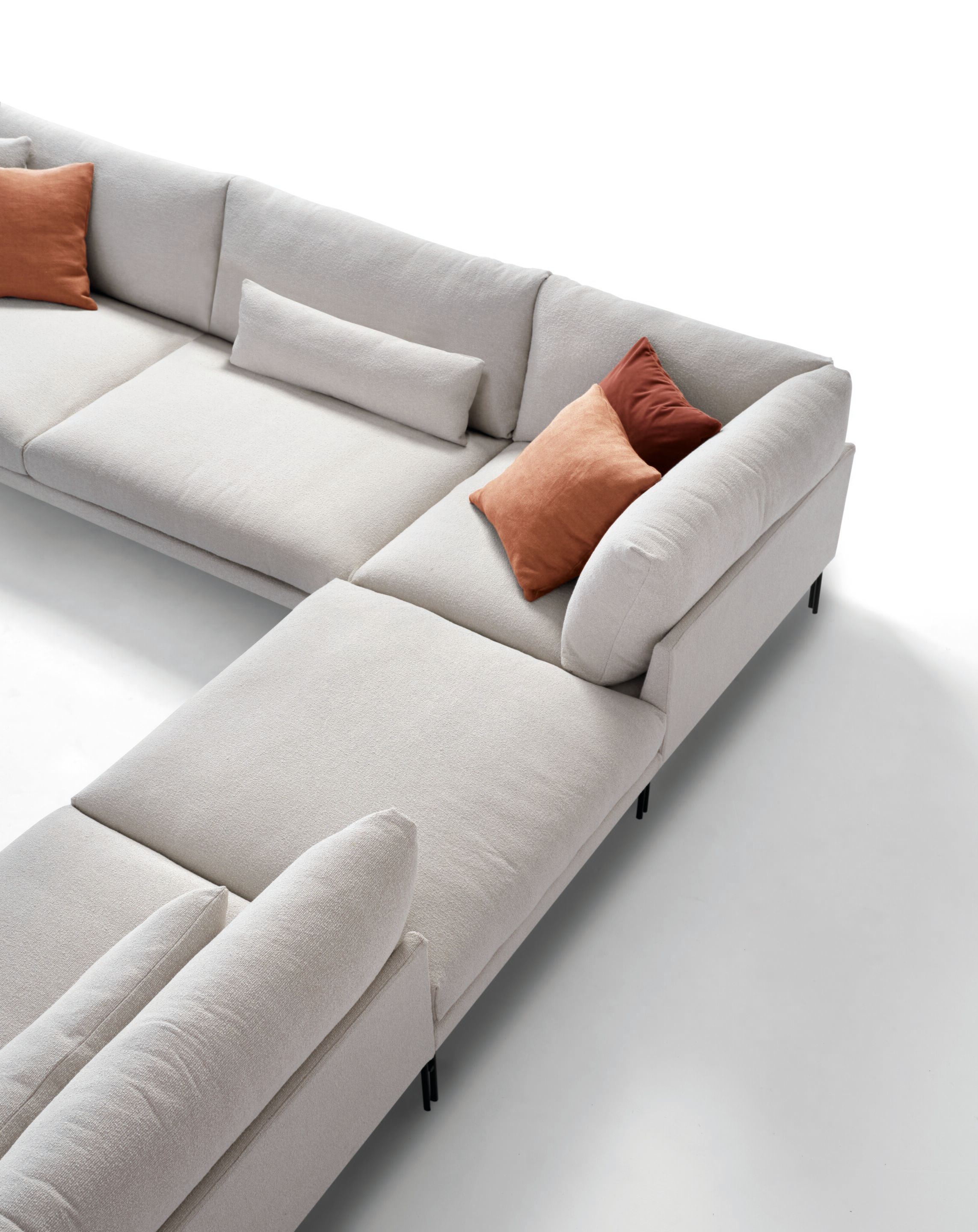 Модульный тканевый диван Omelette Editions Majestic ARCH-00045703 - Вид №1