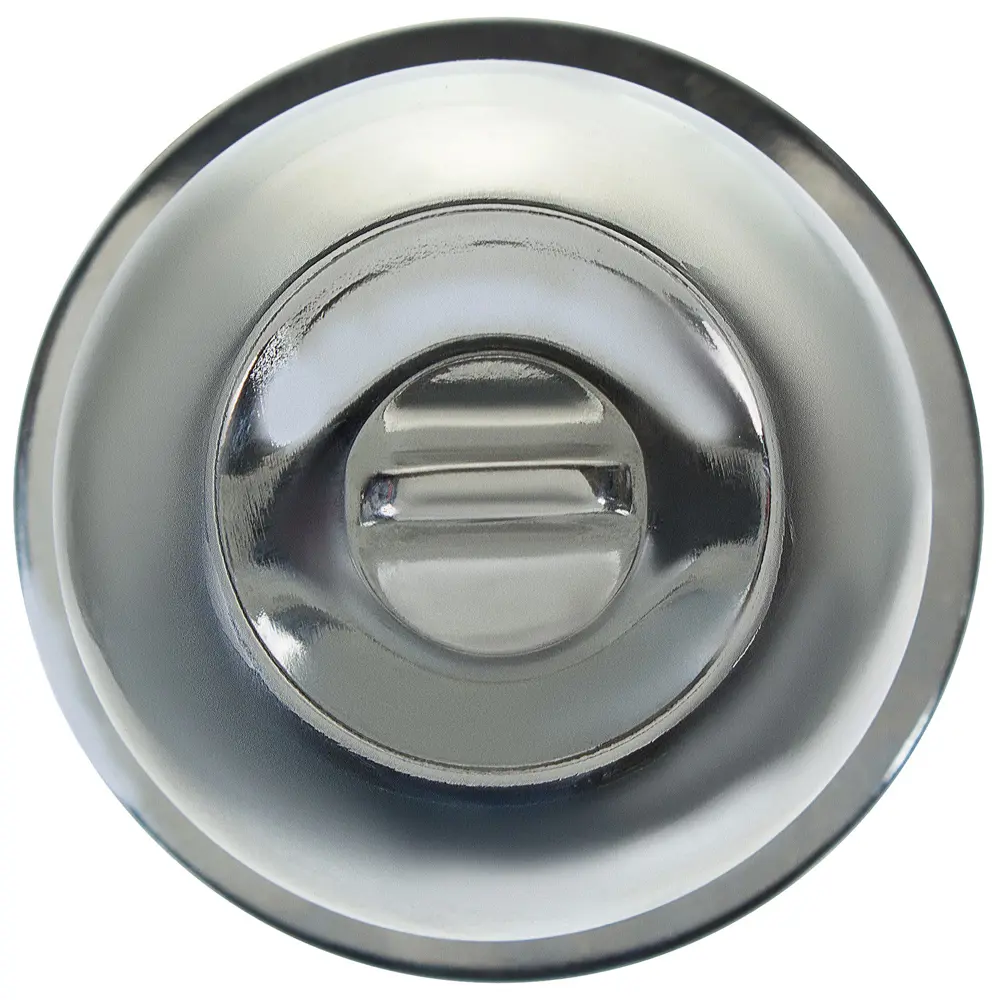 Ручка-кноб 607 CP ET CP, с ключом, цвет глянцевый хром PALLADIUM STLM-2125736 - Вид №2