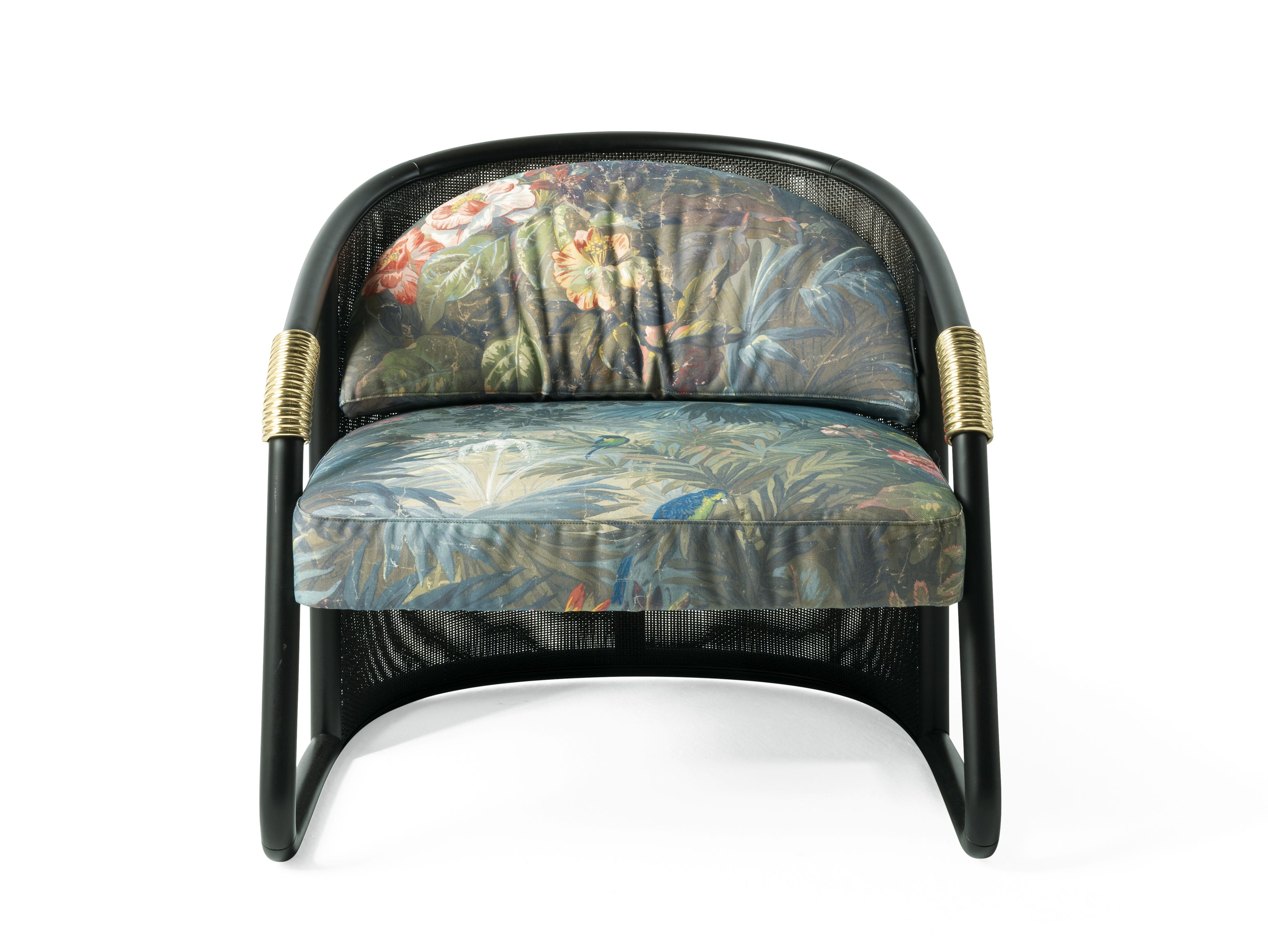 Тканевое кресло с подлокотниками ETRO Home Interiors Hamar ARCH-00009476