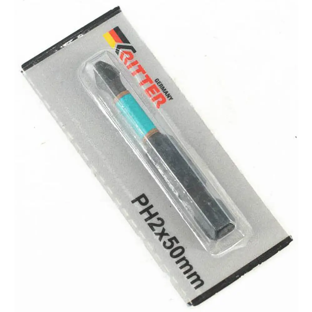 Бита ударная магнитная Ritter Impact PS20172050 PH2x50 мм, 10 шт STLM-2150422 - Вид №2