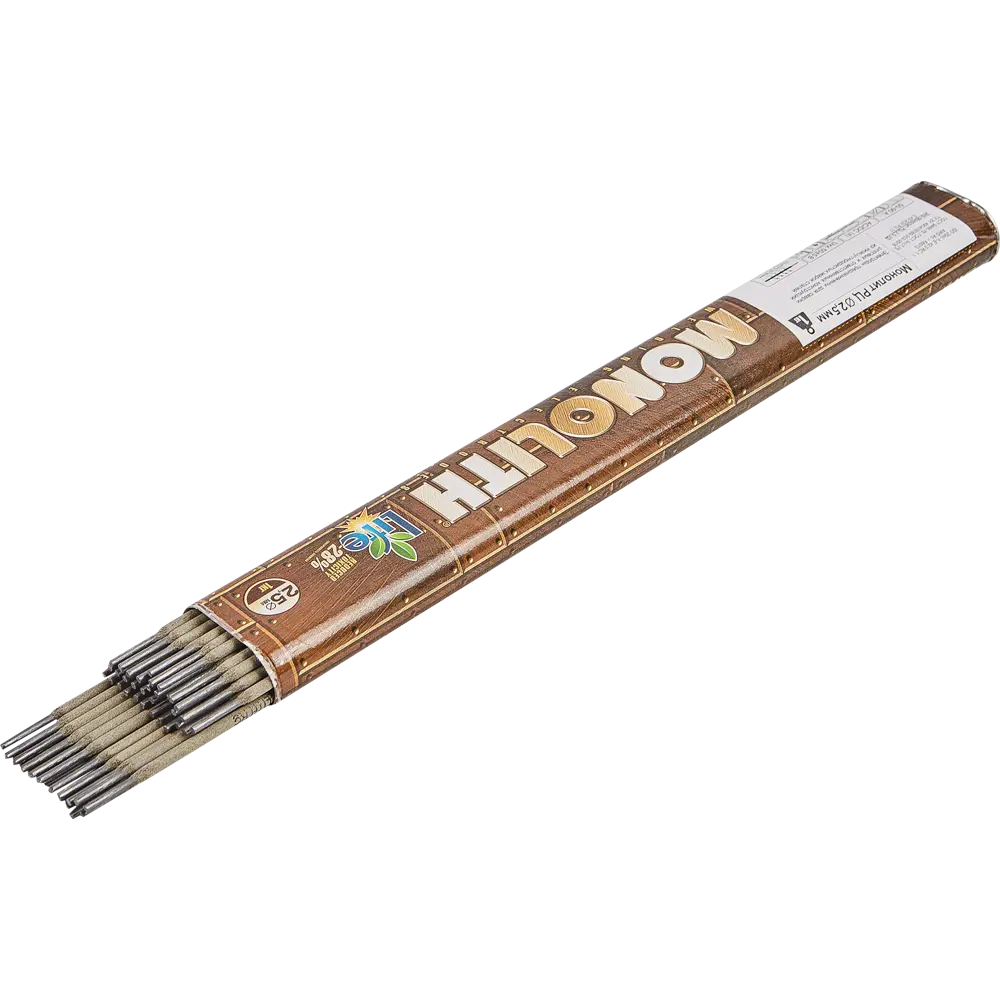 Электрод сварочный для стали Monolith РЦ 2.5 мм 1 кг STLM-2088855 - Вид №1