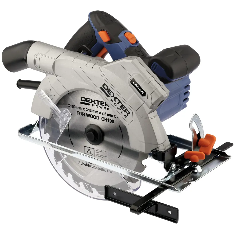 Циркулярная пила Dexter Power NC1300CS, 1300 Вт, 190 мм STLM-2013099 - Вид №1