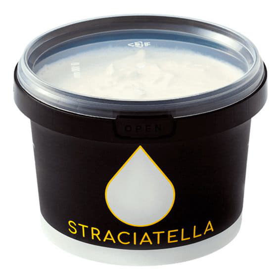 Сыр Страчателла Moloko Group коровий мягкий БЗМЖ Santreyd 1964 - Вид №1