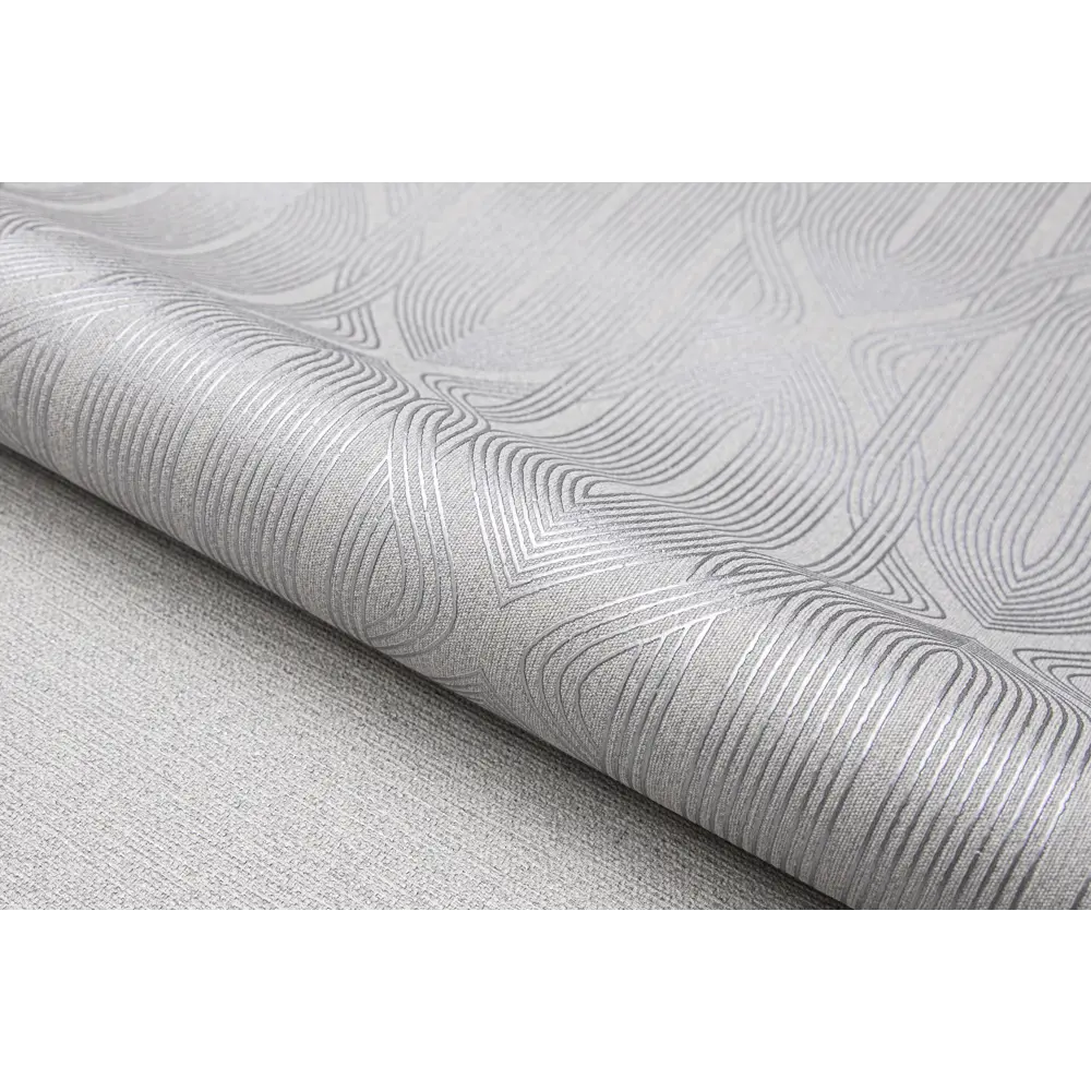 Обои флизелиновые Wallsecret Bottega серые 1.06 м 8707-29 STLM-2052361 - Вид №3