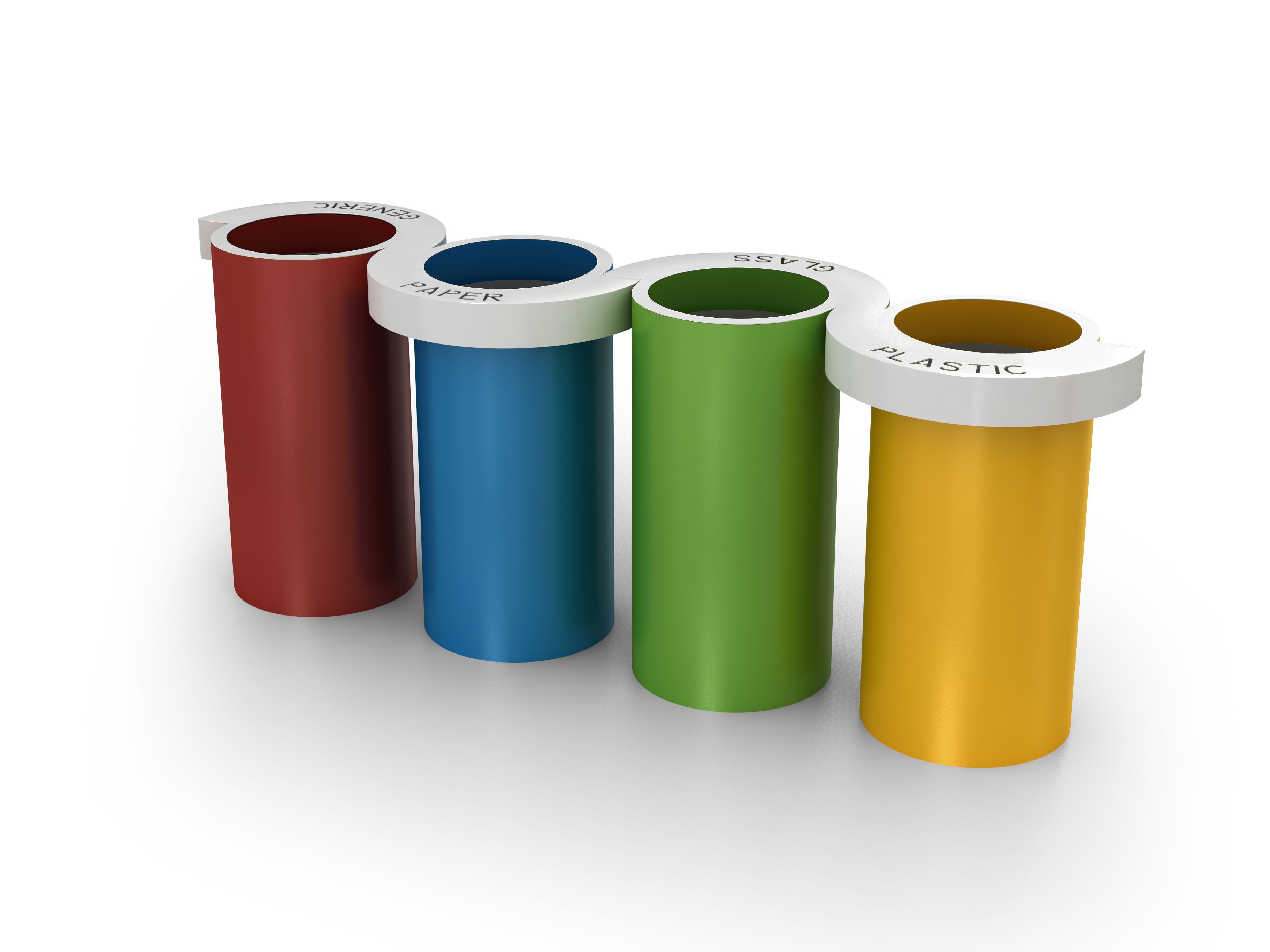 Оцинкованная стальная мусорная корзина для мусора Viscio Urban Design ESSE-O ARCH-00037209