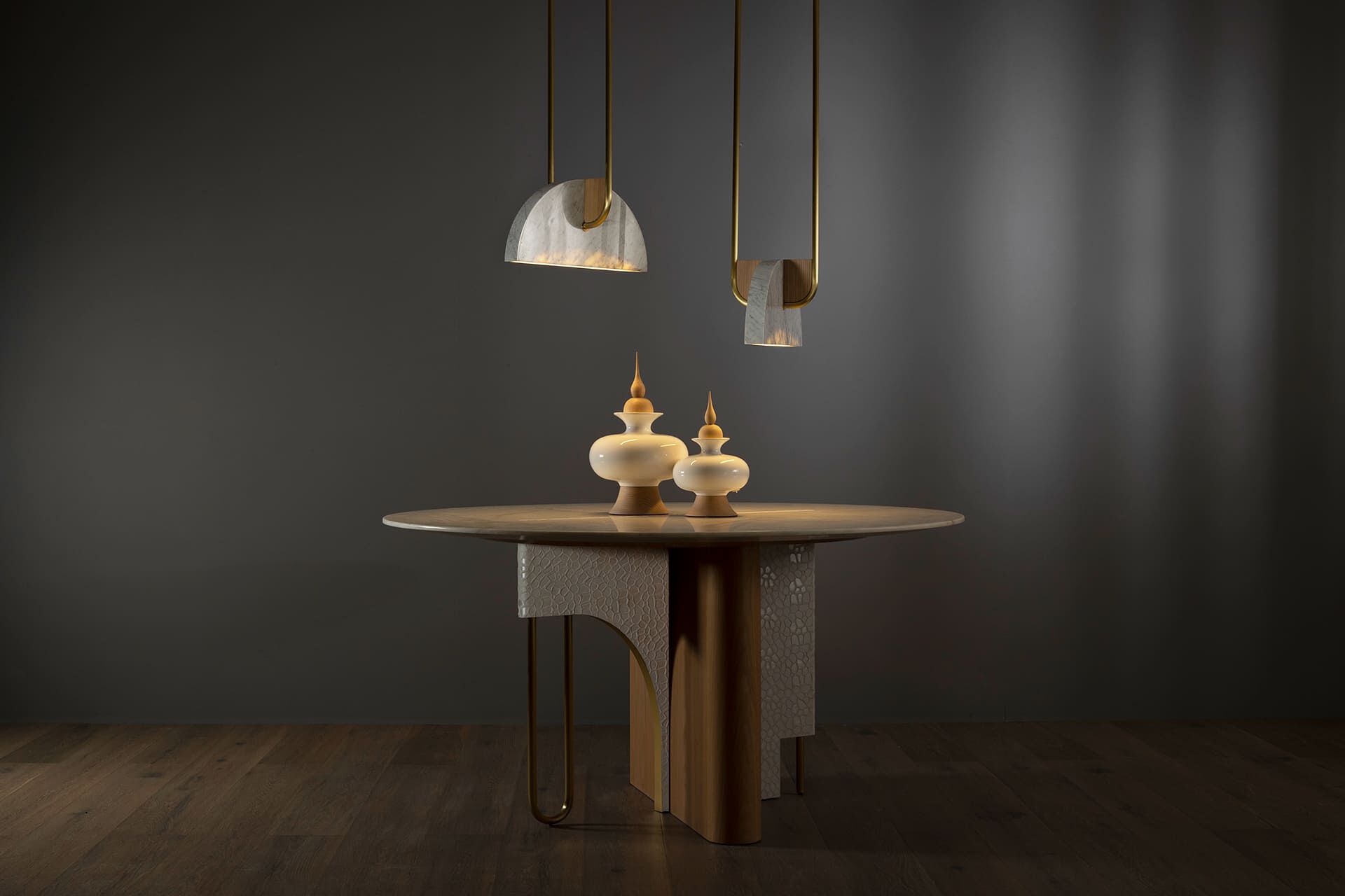 Круглый обеденный стол Greenapple FERREIRINHA ARCH-00143901 - Вид №2