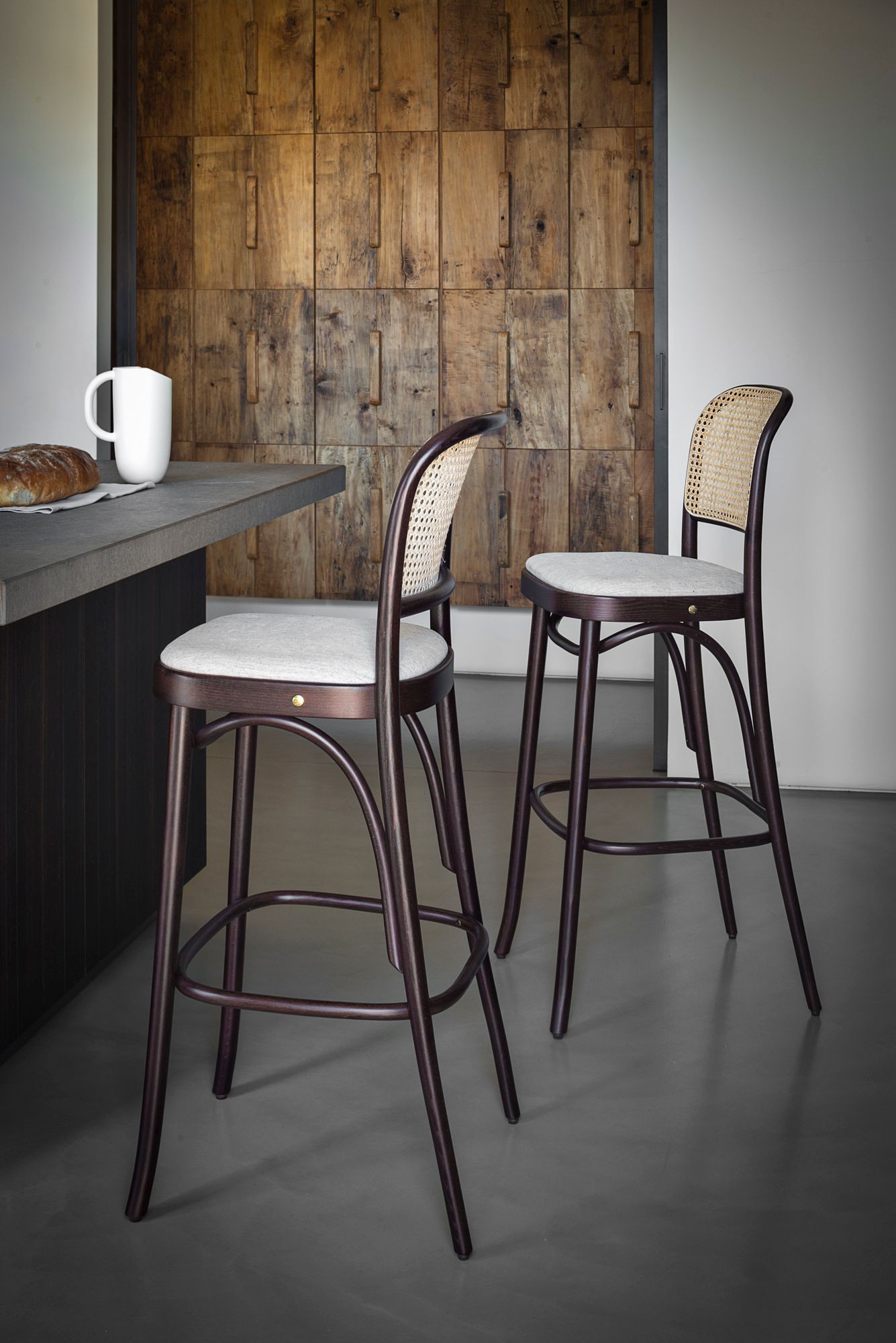 Высокий стул из бука и Венской соломы Wiener GTV Design № 811 ARCH-00051816 - Вид №2