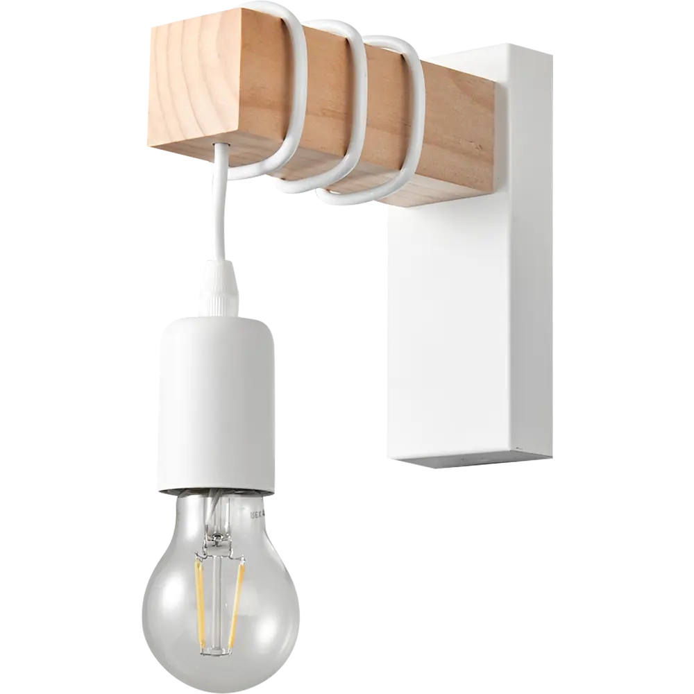 Бра Eglo «Townshend» цвет белый/дерево STLM-2107189