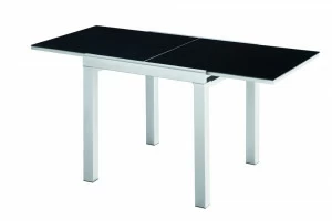 Обеденный стол раздвижной черный 150 см Cute ESF FASHION 043988 Черный