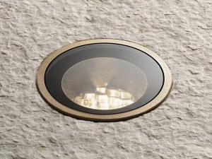 Olev Точечный светильник на потолок из стали и стекла Dot
