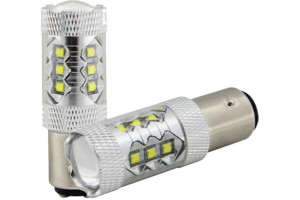 15636416 Автомобильная лампочка BA15S-1156 80W 14SMD 5140 Вымпел