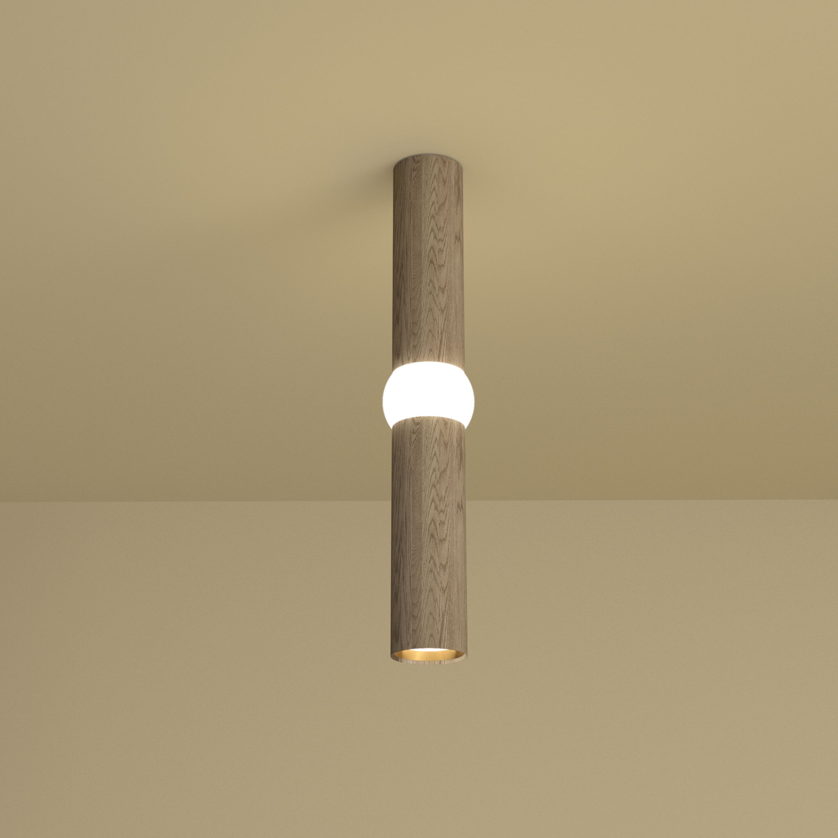 Дуб Dimmable светодиодный потолочный светильник OBLURE Lightbone ARCH-00035260 - Вид №5