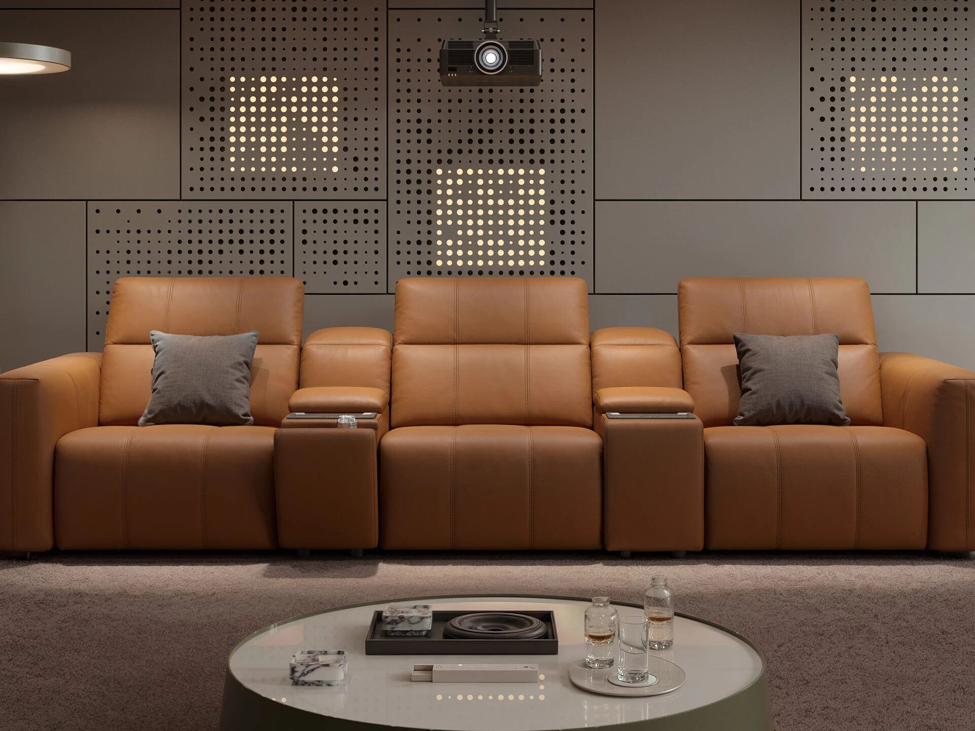 3-местный кожаный диван Sofanella Florida Kino ARCH-00134441 - Вид №6