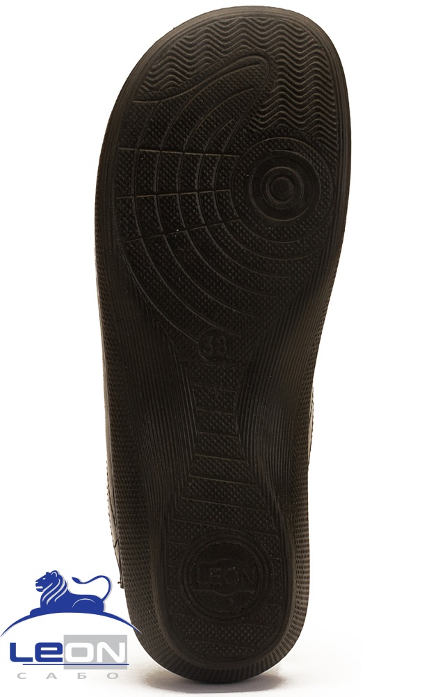 62036 Сабо "Leon LIGHT" женские черные LEON  Сабо и сланцы размер 38  - Вид №2