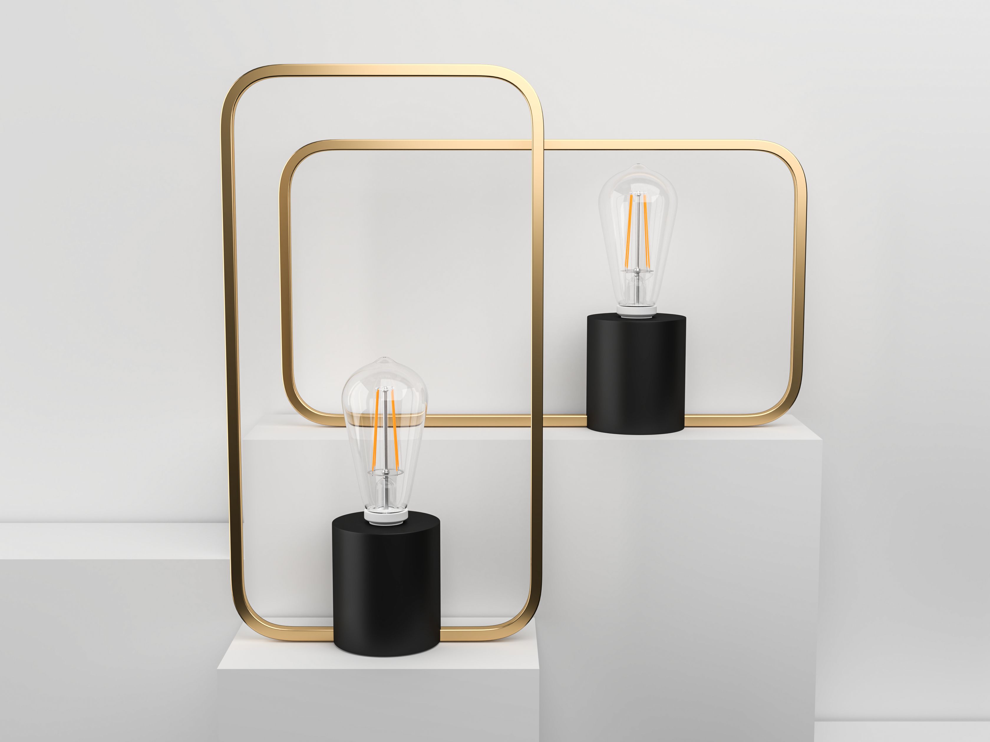 Латунная светодиодная настольная лампа Marzais Créations VENUS ARCH-00100892