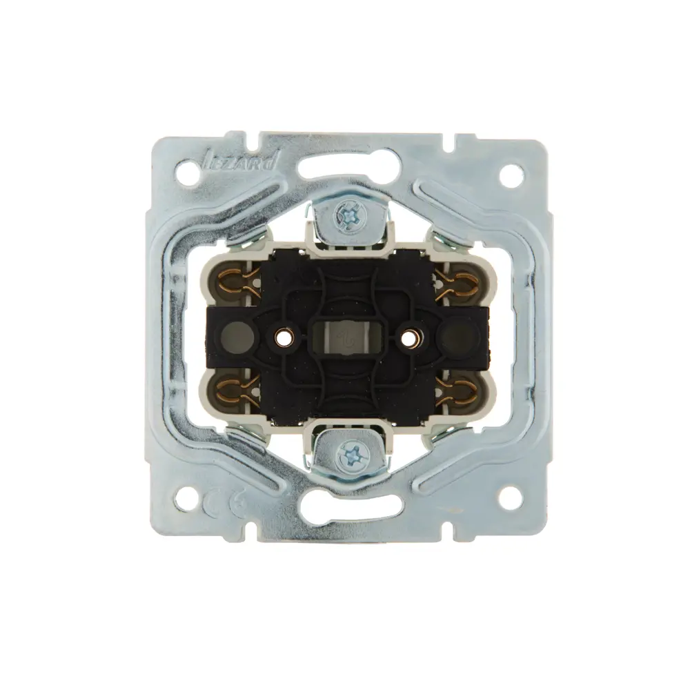 Розетка двойная Lezard Karina без заземления цвет белый STLM-2111316 - Вид №4