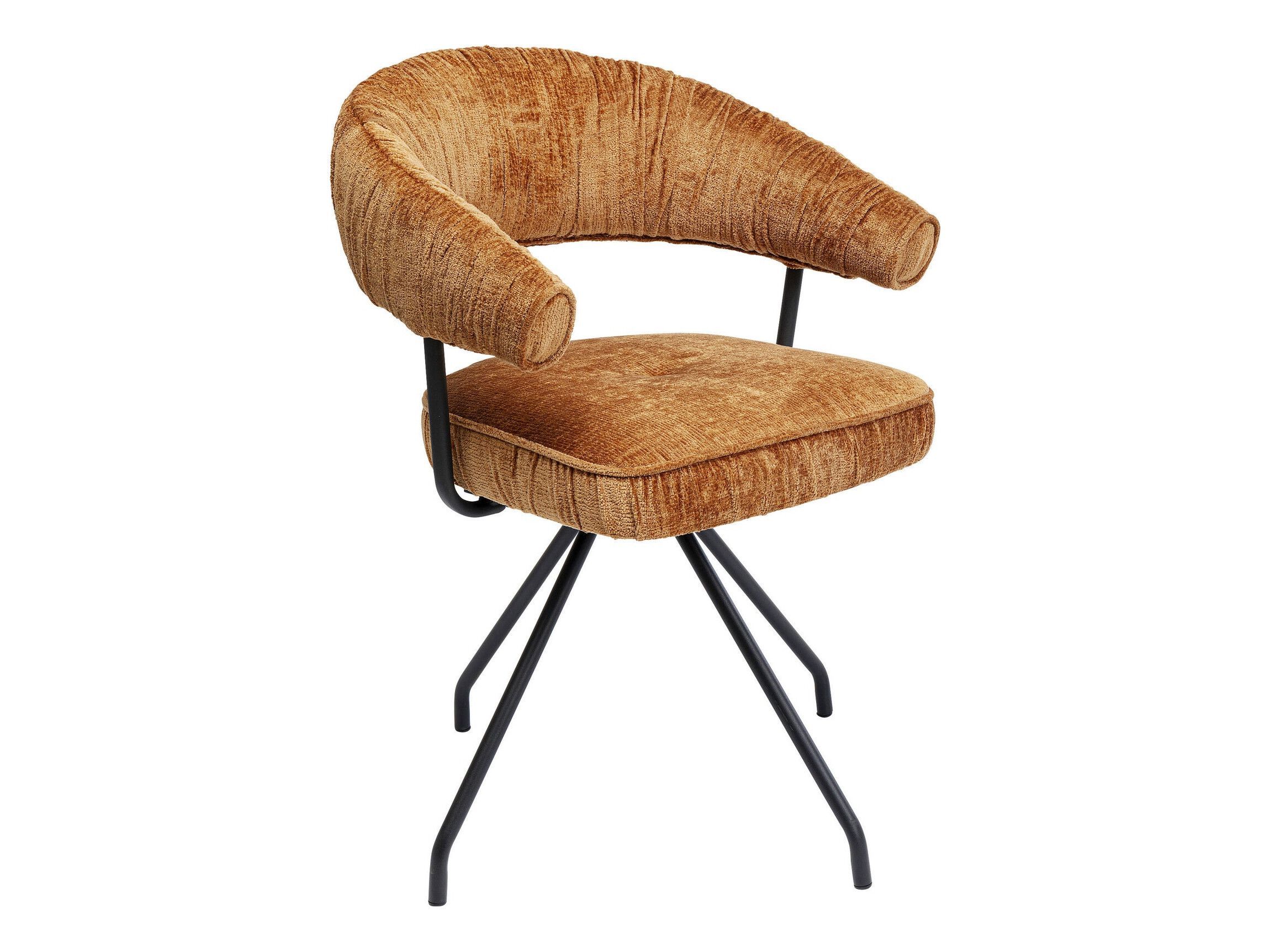 Тканевый поворотный стул с подлокотниками KARE Design ARABELLA ARCH-00028051 - Вид №15