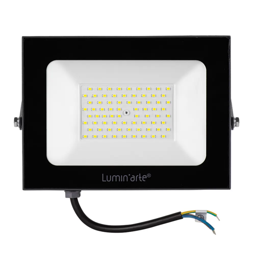 Прожектор светодиодный уличный Luminarte 100 Вт 5700K IP65 холодный белый свет 83830075 STLM-2179541 LUMIN ARTE  - Вид №2